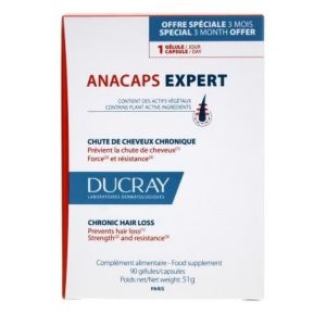 Ducray - Anacaps Expert 3 mois - 90 gélules