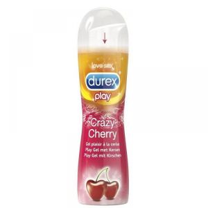 Durex - Gel plaisir crazy cherry à la cerise - 50 ml