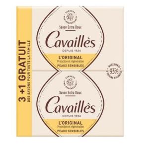Rogé Cavaillès - L'original pain savon extra-doux 3+1 gratuit - 4x250g