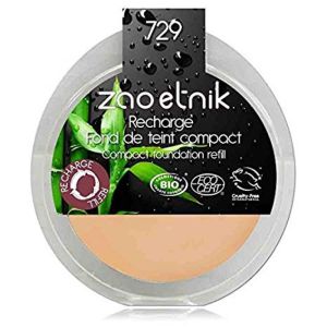 Zao - Recharge fond de teint compact très clair ivoire rosé- N°729