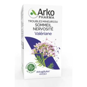 Arkopharma - Sommeil Nervosité Valériane - 45 gélules