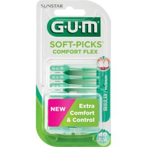 GUM SOFT-PICKS comfort flex - 40 Soft-Picks