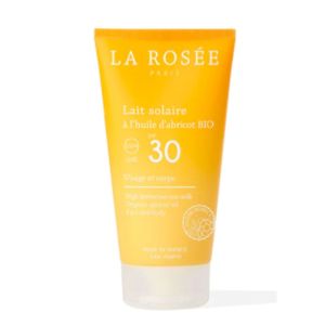 La rosée - Lait solaire à l'huile d'abricot Bion SPF30 - 150ml