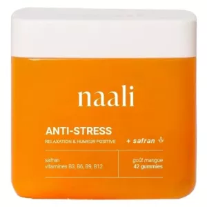 Naali - Gummies au safran anti-stress - 42 gommes