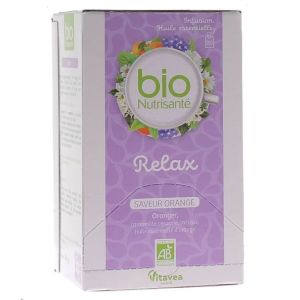 Nutrisanté - Infusion Relax orange - 20 sachets