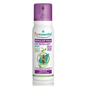 Puressentiel - Spray répulsif poux - 75 mL