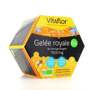 Vitaflor - Gelée royale Bio - 20 ampoules