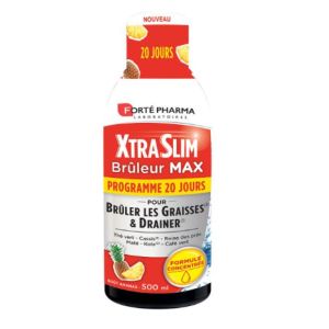 Forté Pharma - XtraSlim brûleur Max programme de 20 jours - 500ml