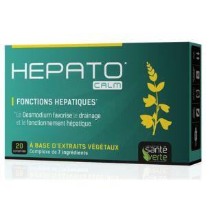 Santé verte - HepatoCalm fonctions hépatiques - 20 comprimés