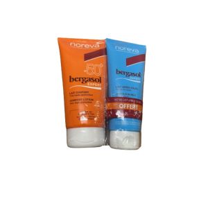 Noreva - Bergasol expert lait confort SPF 50+ 150ml + lait après soleil 100ml offert