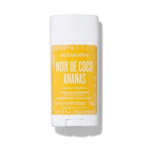 Schmidt's - Déodorant Noix de coco Ananas peaux sensibles