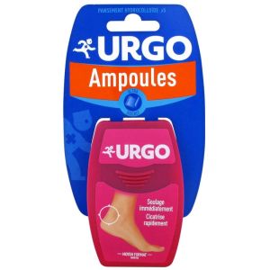Urgo - Ampoules ultra discret format moyen - 5 pansements
