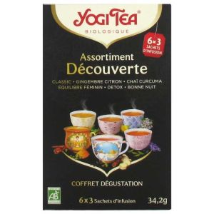 Yogi tea - Assortiment découverte - 18 sachets