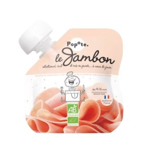 Popote - Gourde le Jambon 4/6mois - 60g