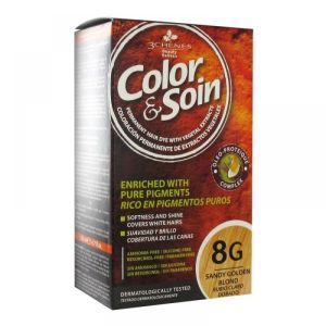 Color & Soin - Coloration Permanente - 8G Blond clair doré