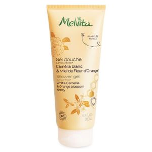 Melvita - Gel douche camélia blanc & miel de fleur d'oranger - 200 ml