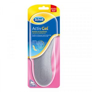 Scholl - ActivGel semelles bottes et bottines - 1 paire