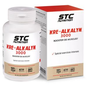 STC Nutrition - Kre-Alkalyn 3000 booster muscles - 80 gélules