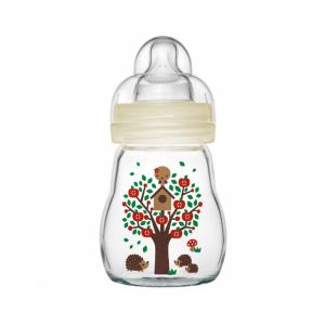 Mam - Biberon verre décor arbre débit 1 - 170ml
