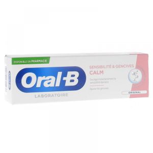 Oral-B - Dentifrice Calm Sensibilité & Gencives - 75 ml