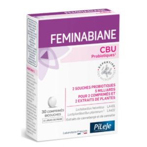 Pileje - Feminabiane CBU - 30 comprimés bicouches