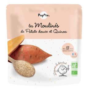 Popote - Les Moulinés de Patate douce et Quinoa 8mois - 180g