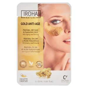 Iroha Nature - Gold anti-age - 2 patchs yeux
