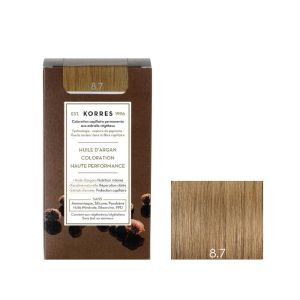 KORRES - Coloration permanente 8.7 Blond Clair Marron