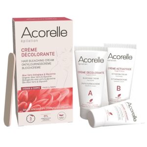 Acorelle - Crème décolorante - 2x30mL - 1x15mL
