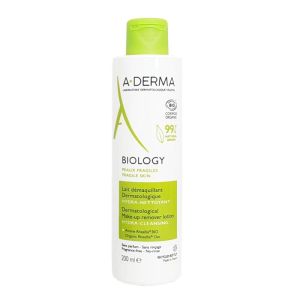 Aderma - Biology lait démaquillant dermatologique - 200 ml