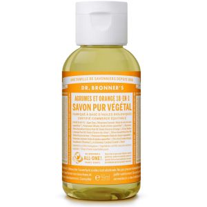 Dr. Bronner's - Savon liquide pure végétal 18-en-1 - Agrumes et Orange