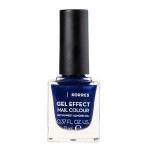 Korres - Gel effect vernis couleur Infinity blue - 11mL