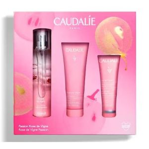 Caudalie - Coffret noël 2023 - Passion rose de vigne