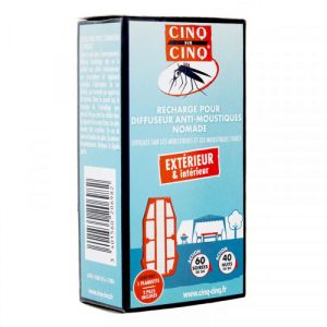 Natura Cinq sur Cinq - Recharge pour diffuseur anti-moustiques nomade - 1 plaquette