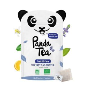Panda Tea - Habibtea thé vert à la menthe - 28 sachets