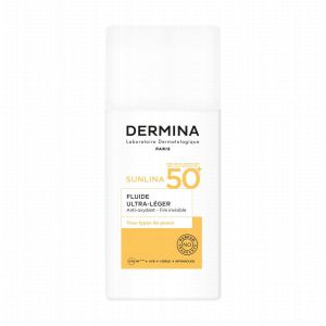 Dermina - Sunlina Fluide ultra-léger SPF 50+ - 50ml