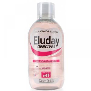 Eluday Gencives - Bain de bouche soin gencive sensibles - 500 ml