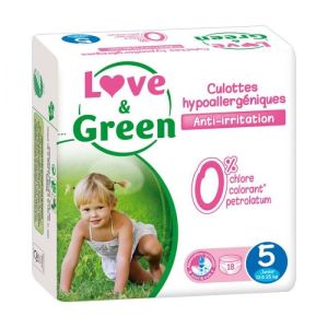 Love & Green - Culottes Taille 5 - 18 culottes