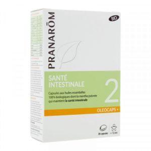Pranarom - Oléocaps + 2 - Santé intestinale - 30 capsules