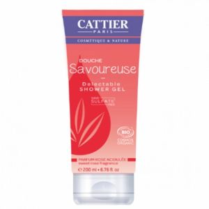 Cattier - Douche savoureuse rose acidulée - 200 ml