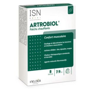 ISN - Artrobiol patchs chauffants - 8 patchs