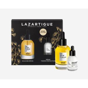 Lazartigue - Coffret huile des rêves + sérum thermo-protecteur - 50mL+10mL