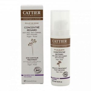 Cattier - Concentré regard Éclat de rose - 15 ml