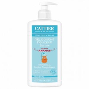 Cattier - Gel douche douceur kids parfum ananas - 500ml