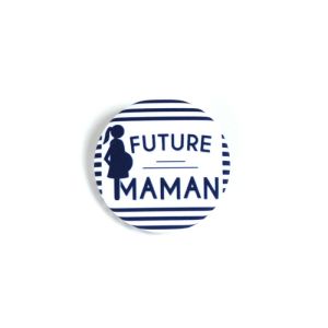 Future Maman - Badge rayures