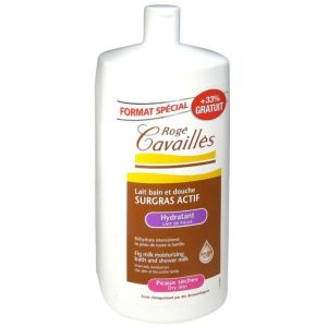 Rogé Cavailles - Lait bain et douche surgras actif hydratant lait de figue