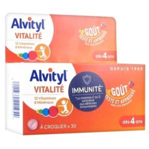 Alvityl solution multivitaminée Enfant - Croissance et Immunité