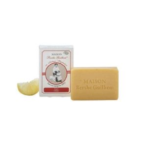 Maison Berthe Guilhem - Savon surgras lait de chèvre argan citron - 100 g