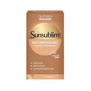 Nutreov - Sunsublim autobronzant formule renforcée