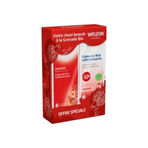 Weleda - Votre rituel beauté Grenade bio crème de jour + crème de nuit - 2 x 30ml